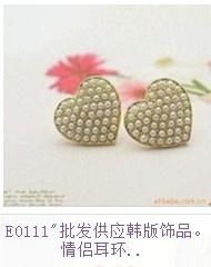 超质感玻璃珍珠发绳手工编织珍珠蝴蝶结发圈饰品批发价格 厂家 图片
