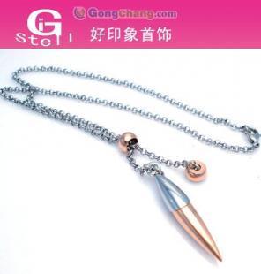 供应高档新款玫瑰金项链 韩款情侣项链 项饰 饰品 首饰_礼品、工艺品、饰品_世界工厂网中国产品信息库