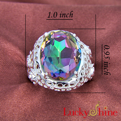 厂家直销混批发 925银首饰 高品质水晶银戒指指环热销解析